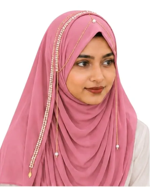 Pink_Georgette_Pearl_Crystal_Bridal_Embellished_Hijab_For_Women