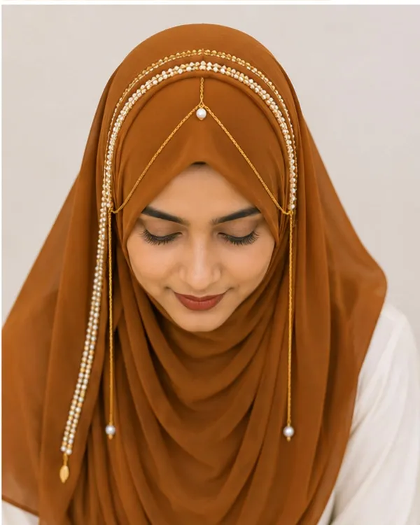 Brown_Georgette_Hijab_For_Women