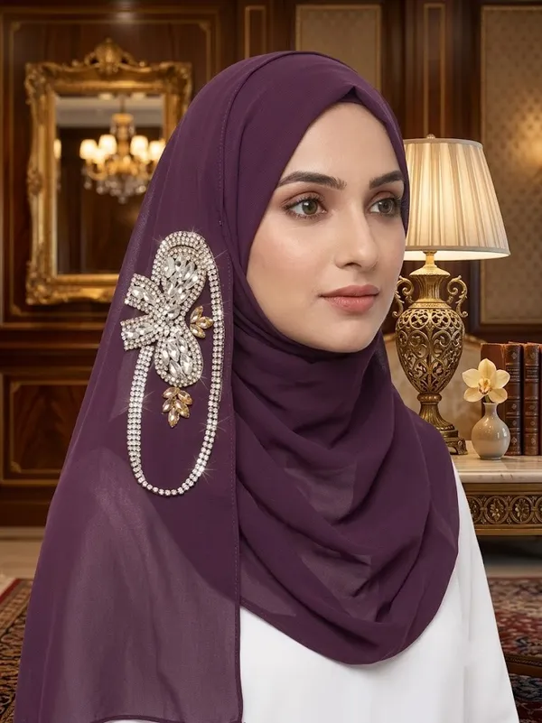 Purple_Georgette_Hijab_For_Women