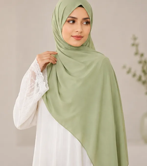 FAHAARI_Premium_Plain_Pista_Green_Georgette_Hijab_for_Women_&_Girls_|_Soft_Lightweight_Islamic_Head_Scarf_|_Free_Size_|_Daily,_Casual_&_Party_Wear