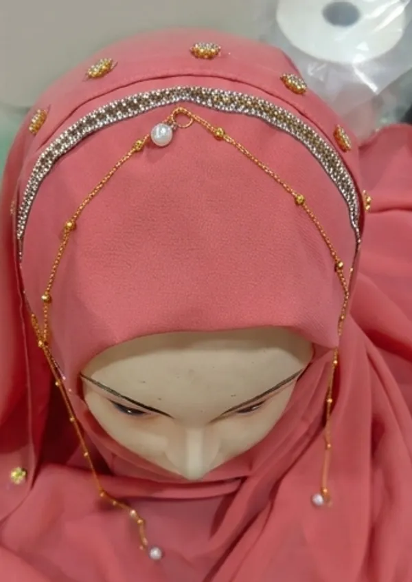 FAHAARI_Premium_Diamond_Work_Georgette_Hijab_for_Women