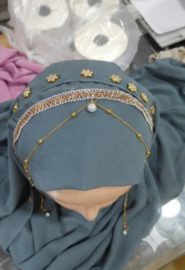 FAHAARI_Premium_Diamond_Work_Georgette_Hijab_for_Women