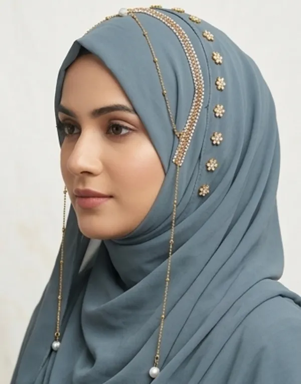 FAHAARI_Premium_Diamond_Work_Georgette_Hijab_for_Women