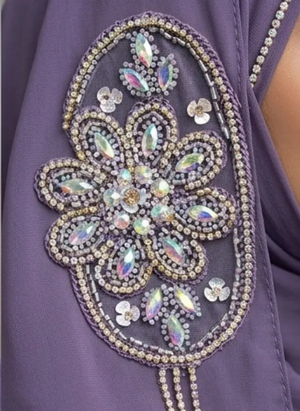 FAHAARI_Luxury_Embroidered_Georgette_Hijab_with_Diamond_Work
