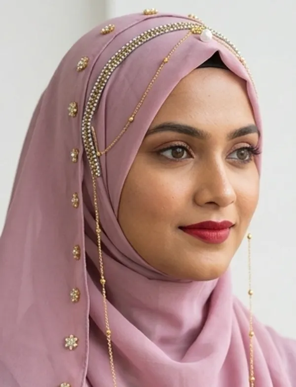 FAHAARI_Premium_Diamond_Work_Georgette_Hijab_for_Women
