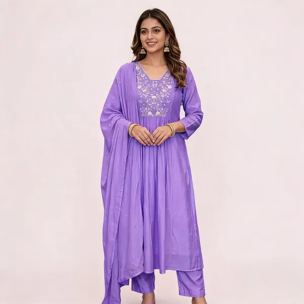 Mauve_&_Purple_Embroidered_Flared_Anarkali_Suit_Set_For_Women_(Combo_Of_2)