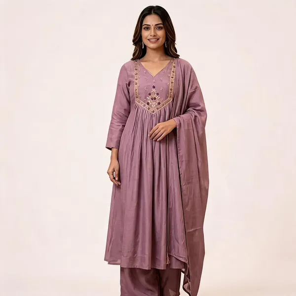 Mauve_&_Purple_Embroidered_Flared_Anarkali_Suit_Set_For_Women_(Combo_Of_2)