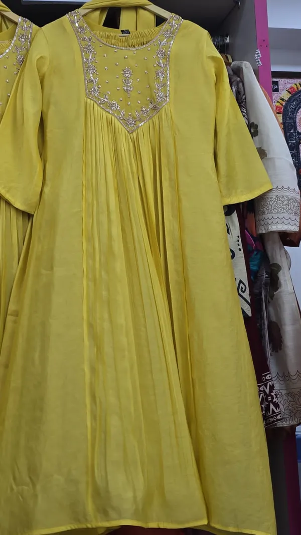 Yellow_Embellished_Anarkali_Dress_for_Women