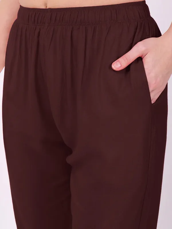 Maroon_Straight_Fit_Pants_for_Women
