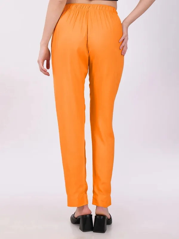 Orange_Straight_Fit_Pants_for_Women
