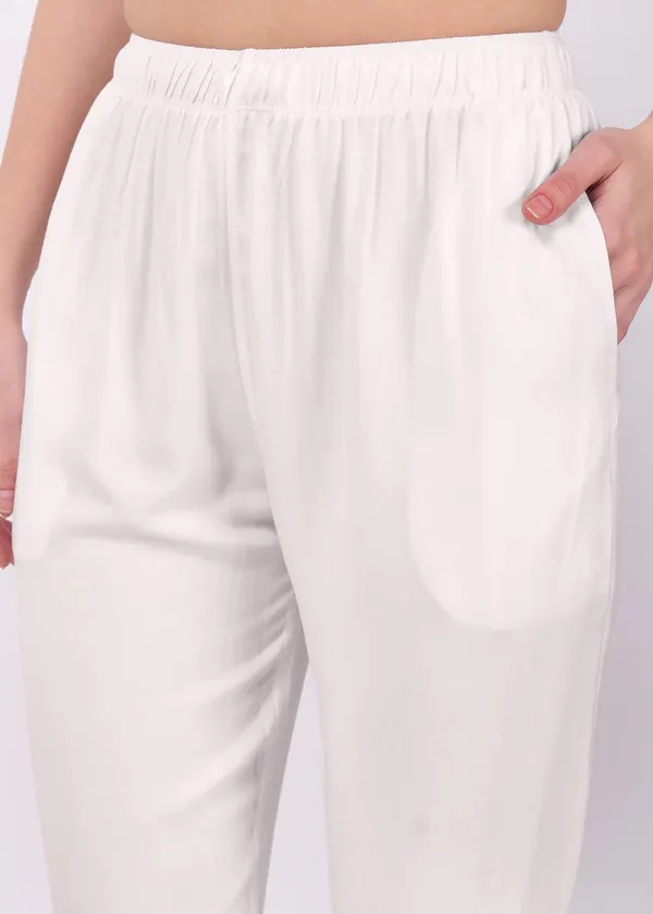 White_Straight_Fit_Pants_for_Women