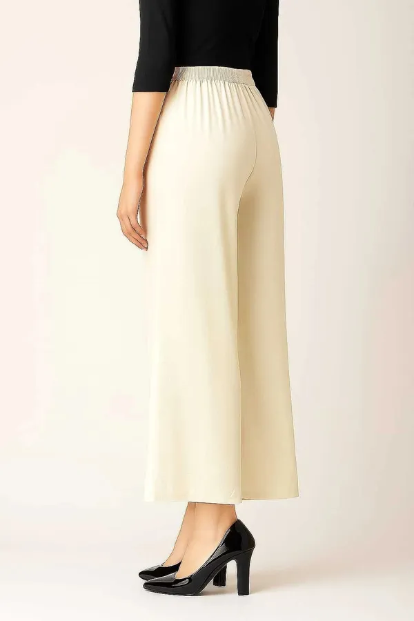 Cream_Wide_Leg_Pants_for_Women