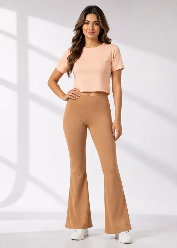 Brown_Flared_Pants_for_Women
