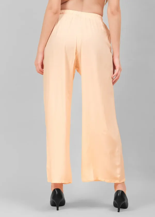 Peach_Wide_Leg_Pants_for_Women