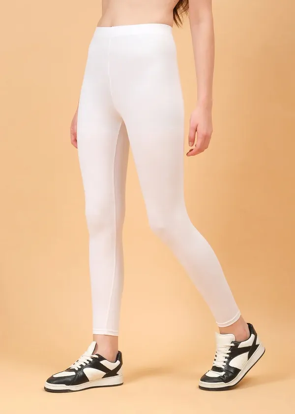 White_Slim_Fit_Leggings_for_Women