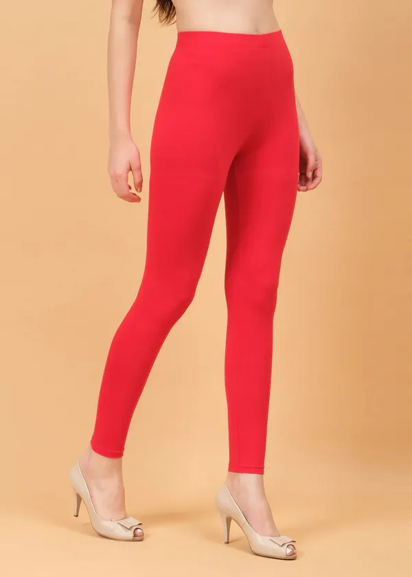 Red_High_Waist_Slim_Fit_Leggings_for_Women
