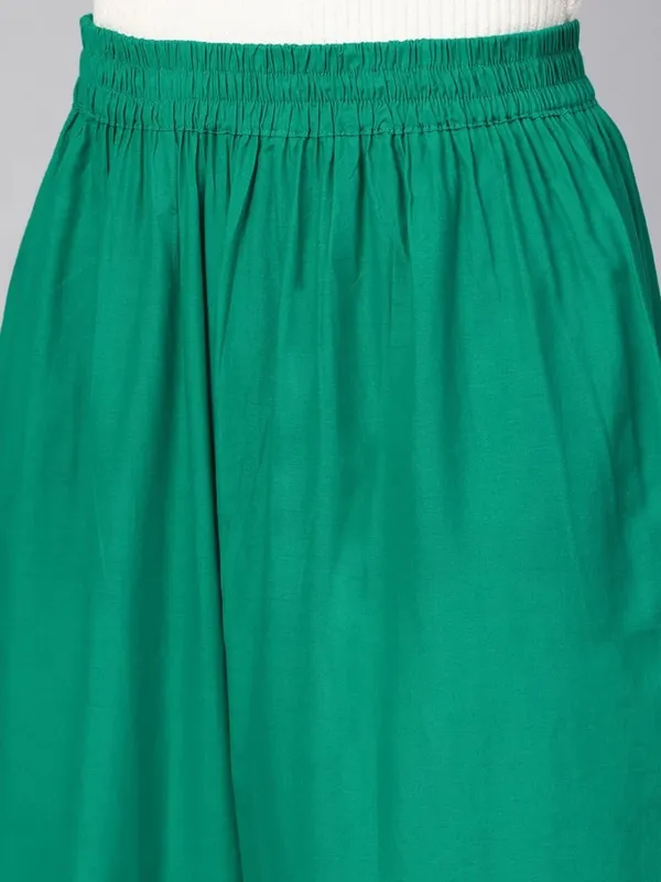Green_Wide_Leg_Pants_for_Women
