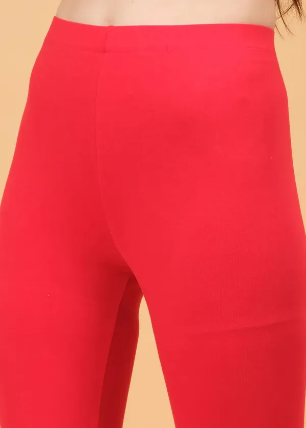 Red_High_Waist_Slim_Fit_Leggings_for_Women