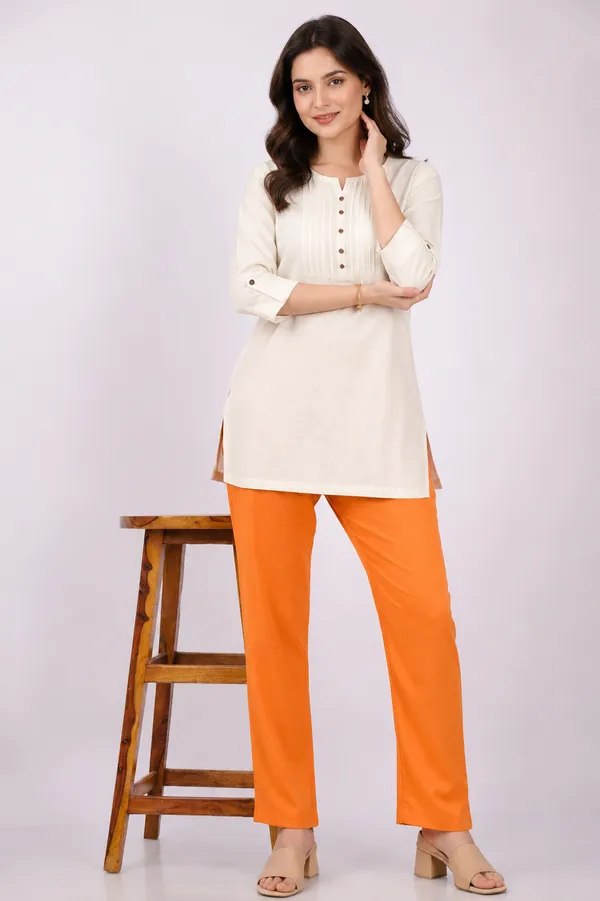 Orange_Straight_Fit_Pants_for_Women