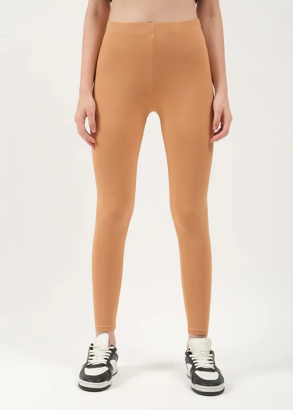 Tan_Slim_Fit_Leggings_for_Women
