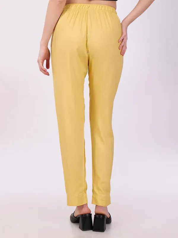 Yellow_Straight_Fit_Trousers_for_Women