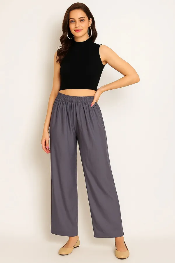 Grey_Wide_Leg_Pants_for_Women