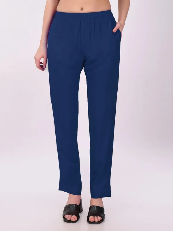Navy_Straight_Fit_Trousers_for_Women