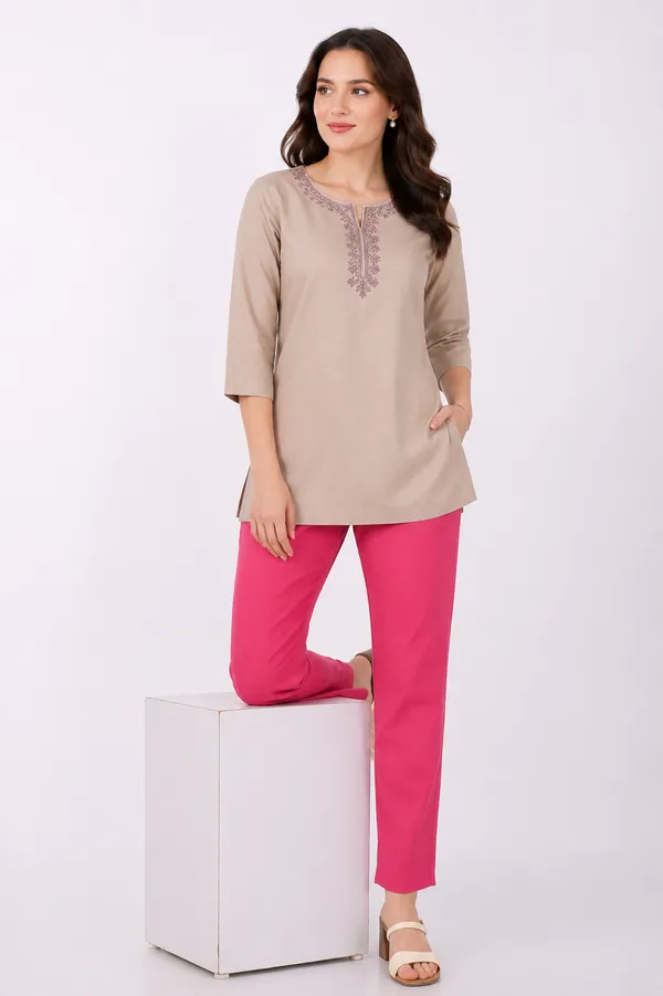 Pink_Solid_Straight_Fit_Trousers_for_Women