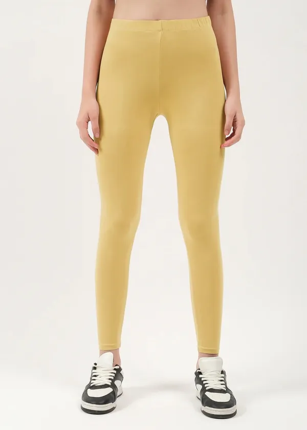 Yellow_Slim_Fit_Leggings_for_Women