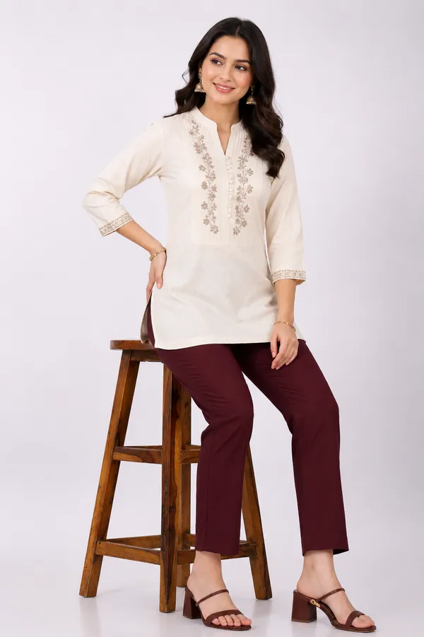 Maroon_Straight_Fit_Pants_for_Women