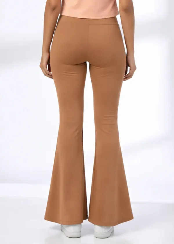 Brown_Flared_Pants_for_Women