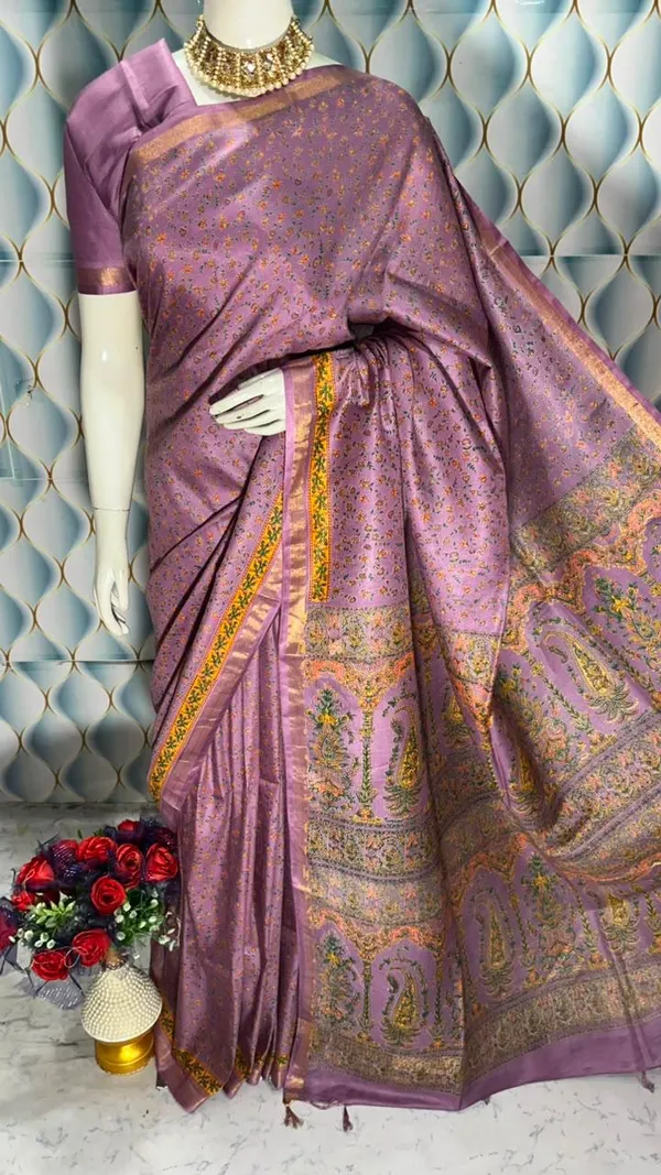 Malwari_Silk_Ajrak_Print_Saree_For_Women