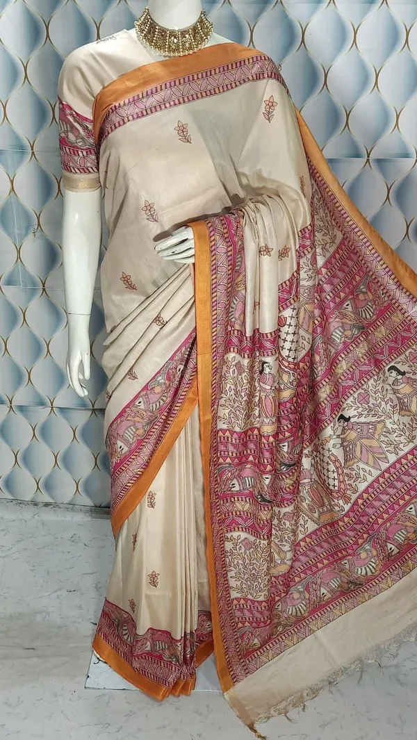 Malwari_Silk_Ajrak_Print_Saree_For_Women