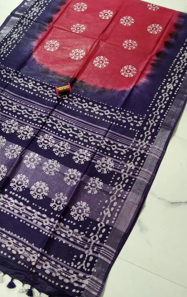 cotton_linen_batik_print_saree