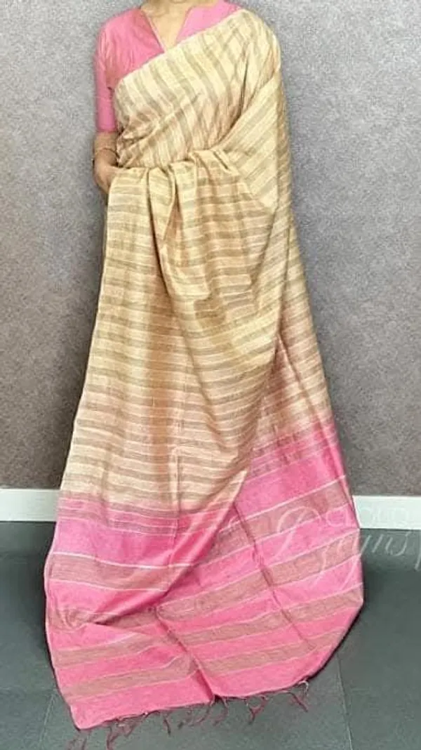 pure_ghicha_by_cotton_stripes_design_saree