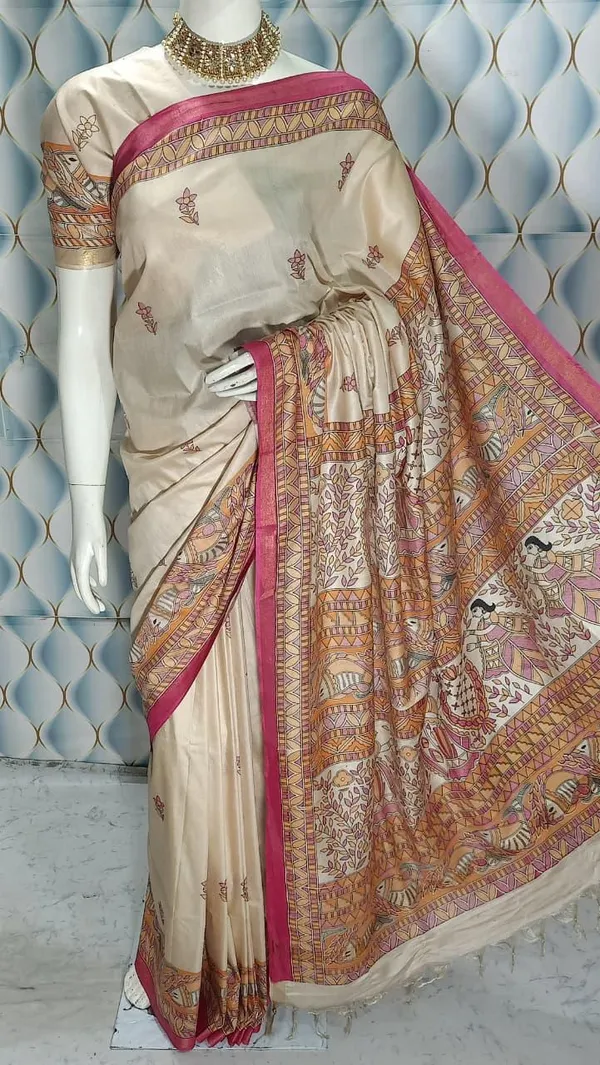Malwari_Silk_Ajrak_Print_Saree_For_Women