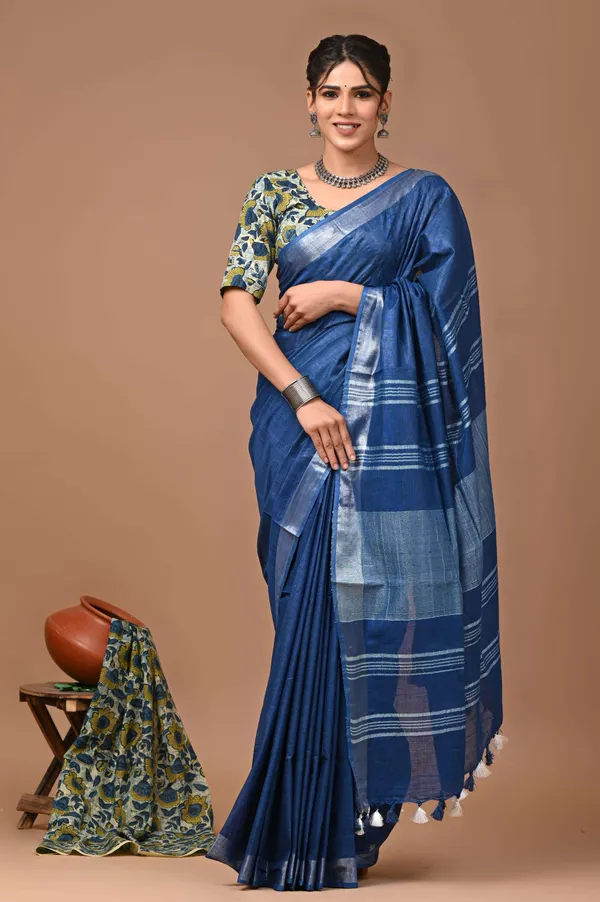 handloom_cotton_linen_saree