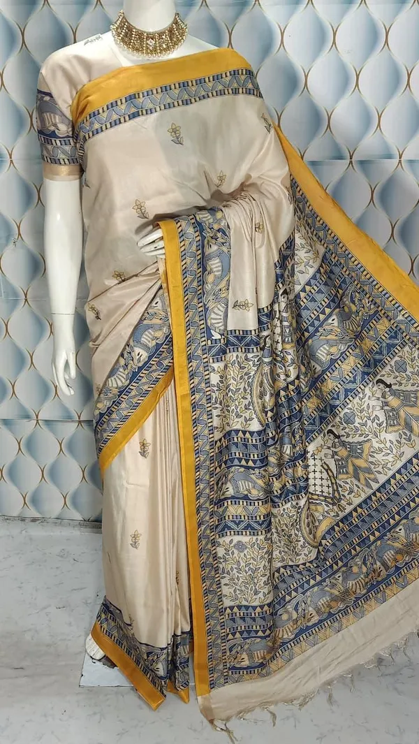 Malwari_Silk_Ajrak_Print_Saree_For_Women