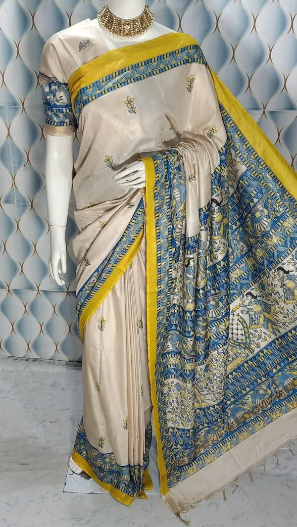 Malwari_Silk_Ajrak_Print_Saree_For_Women