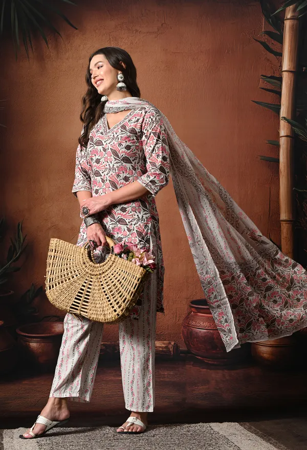 Multicolor_Rayon_Straight_Floral_Print_Kurta_Pant_With_Dupatta_For_Women