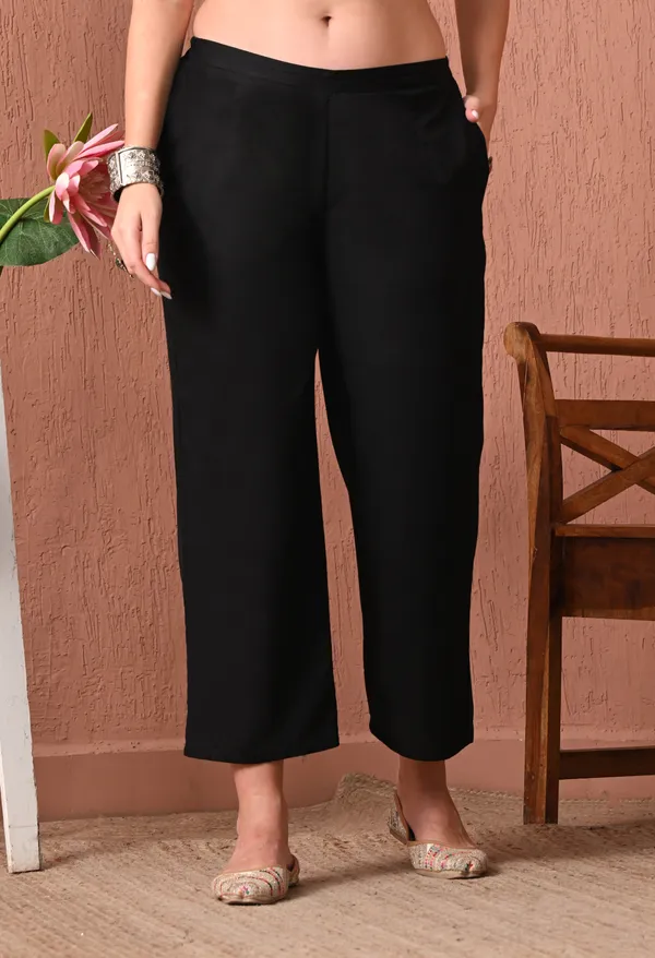Black_Rayon_Straight_Fit_Ankle-Length_Pant_For_Women
