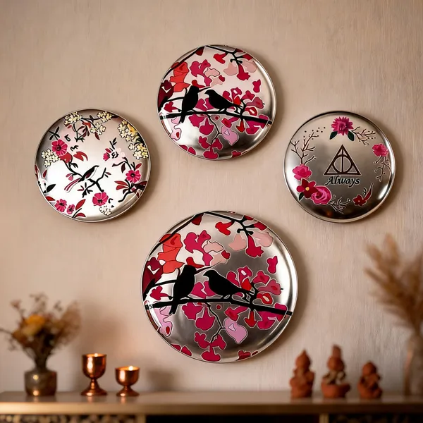 Metal_Decorative_Multicolour_Wall_Decor_Plate_Set_Of_4