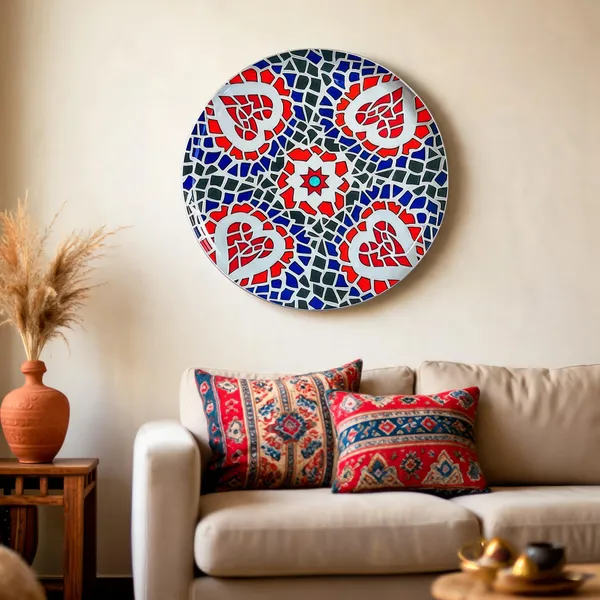 Metal_Decorative_Blue_Wall_Decor_Plate