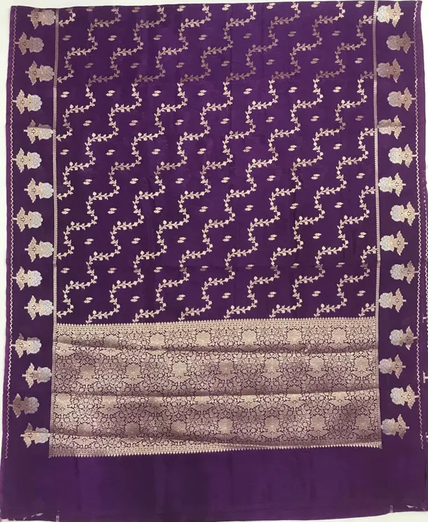 Purple_Woven_Banarasi_Saree_For_Women