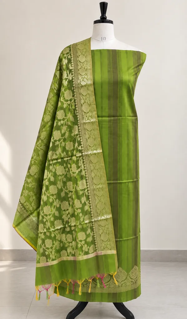 Green_Printed_Straight_Kurta_Set_For_Women