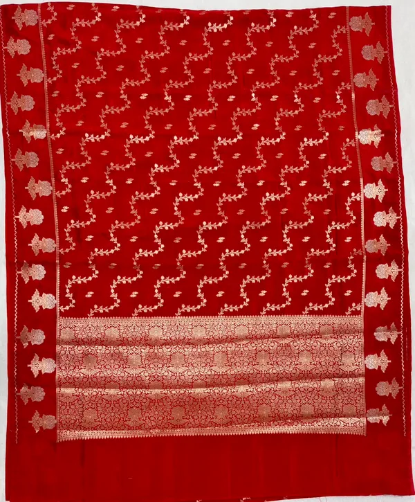 Red_Art_Dupion_Silk_Woven_Brocade_Saree_For_Women