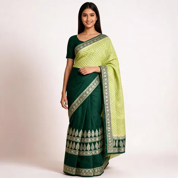 Green_Art_Dupion_Silk_Woven_Saree_For_Women