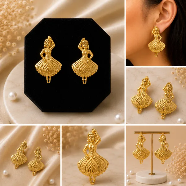Gold_Tone_Metal_Figure_Drop_Earrings_for_Women