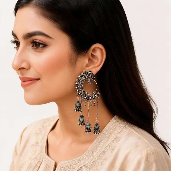 Silver_Alloy_Earrings_For_Women