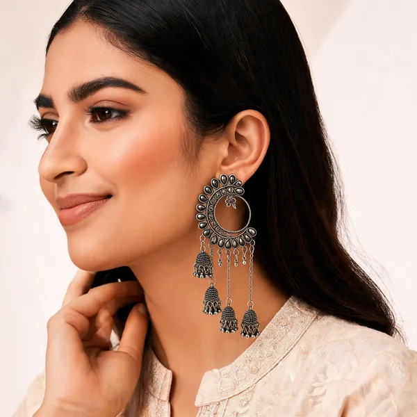 Silver_Alloy_Earrings_For_Women